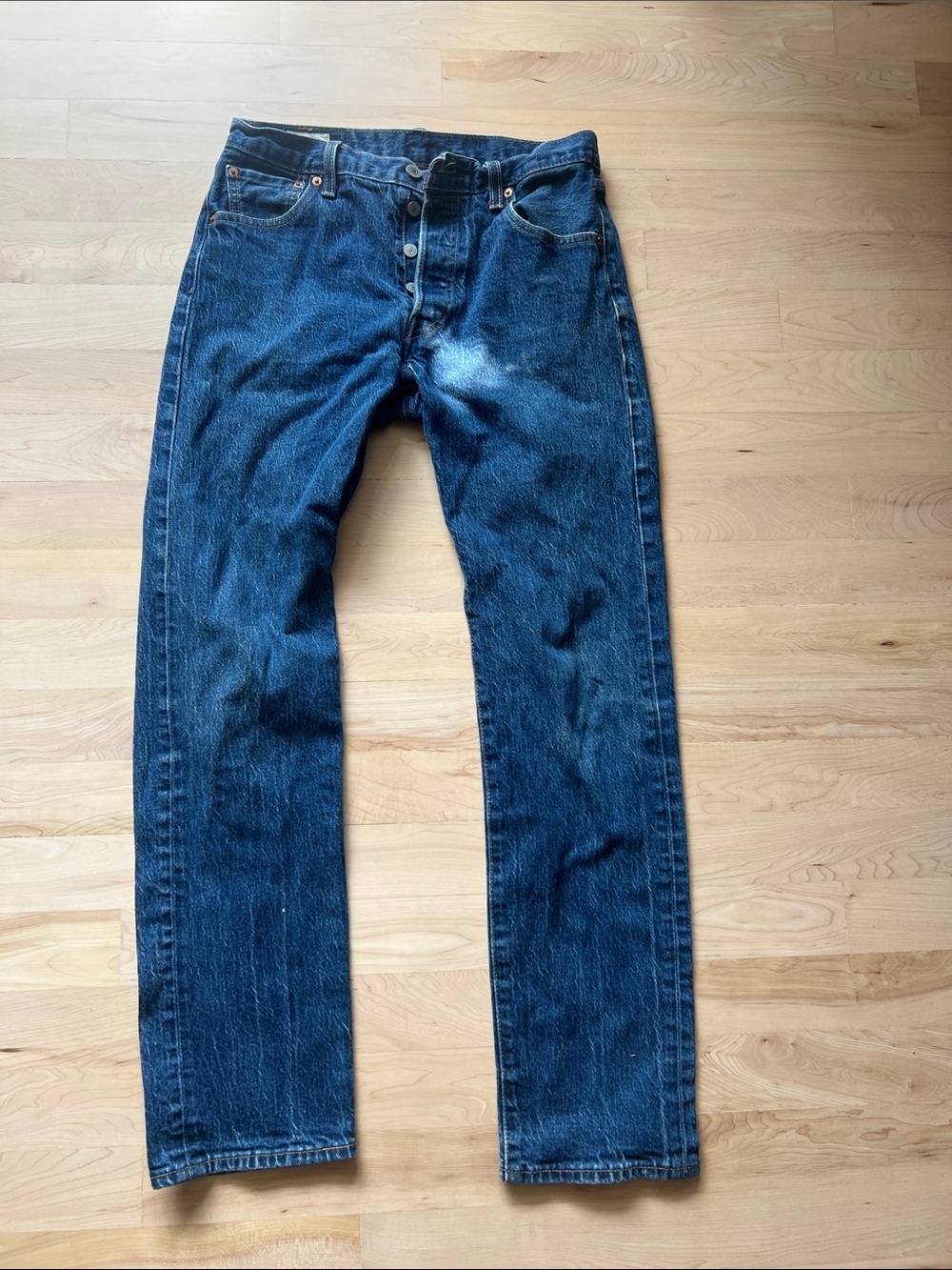 Levi's Men's Indigo Straight-Leg Jeans